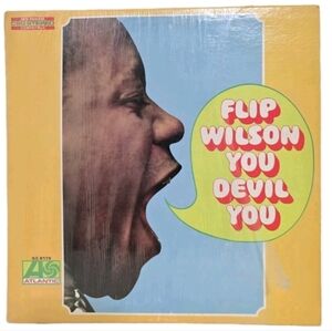 comedian FLIP WILSON You Devil You 1968 Vinyl LP Atlantic Records SC 8179 Comedy